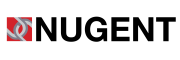 Nugent logo - black text